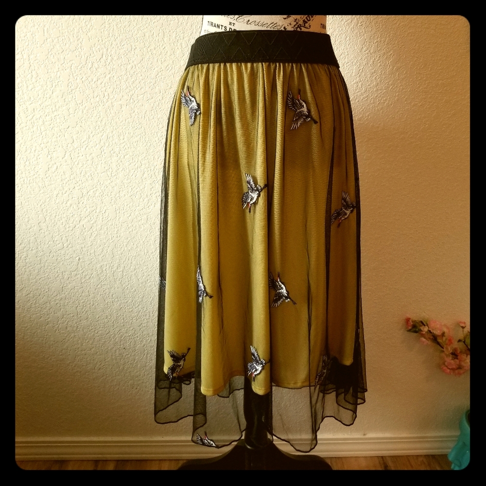 LuLaRoe Bird Skirt
